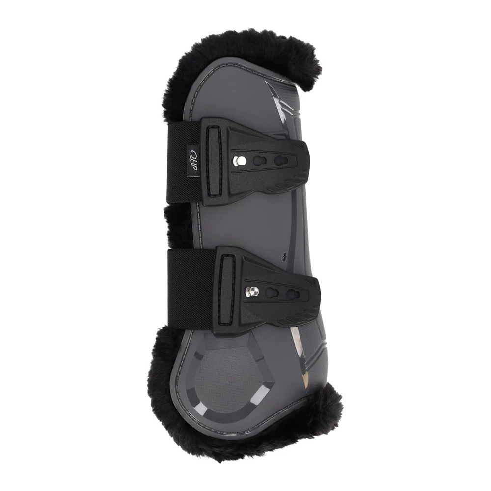QHP Tendon boots Sensisoft - Grey in Grey