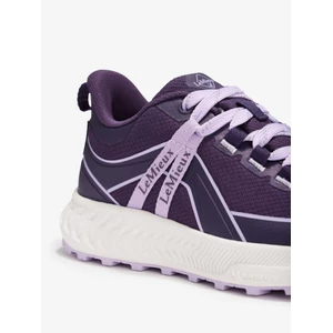 LeMieux Young Rider Trax Viva Waterproof Trainer  - Juniper/Lilac in Juniper/Lilac