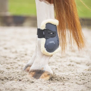 QHP Fetlock boots Sensisoft - Navy in Navy