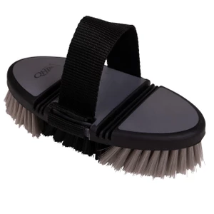 QHP Body brush Flexible - Grey/black in Grey/Black
