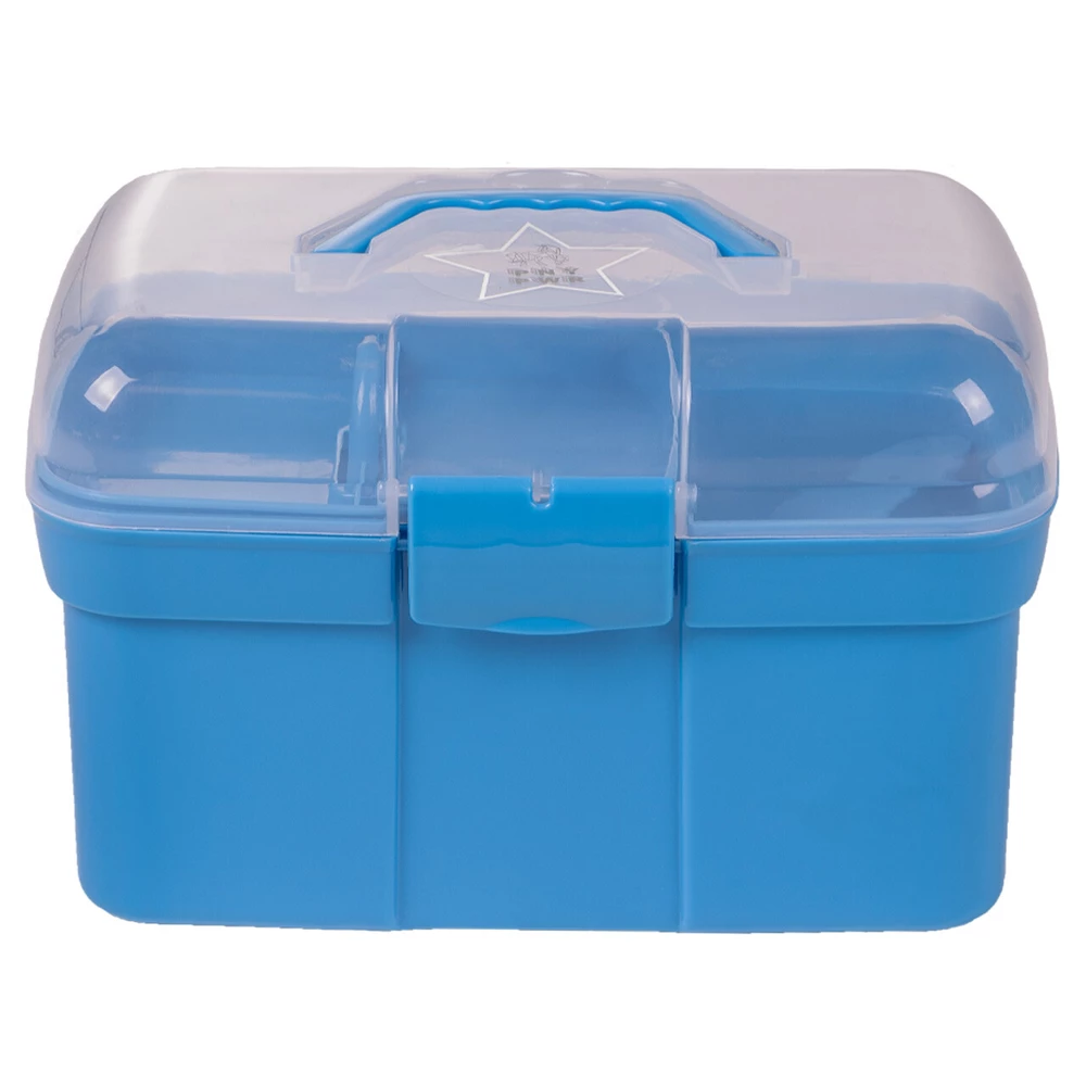 QHP Pony Power grooming box - Sky in Sky