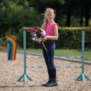 QHP Ear net Hobby horse - Fuchsia in Fuchsia