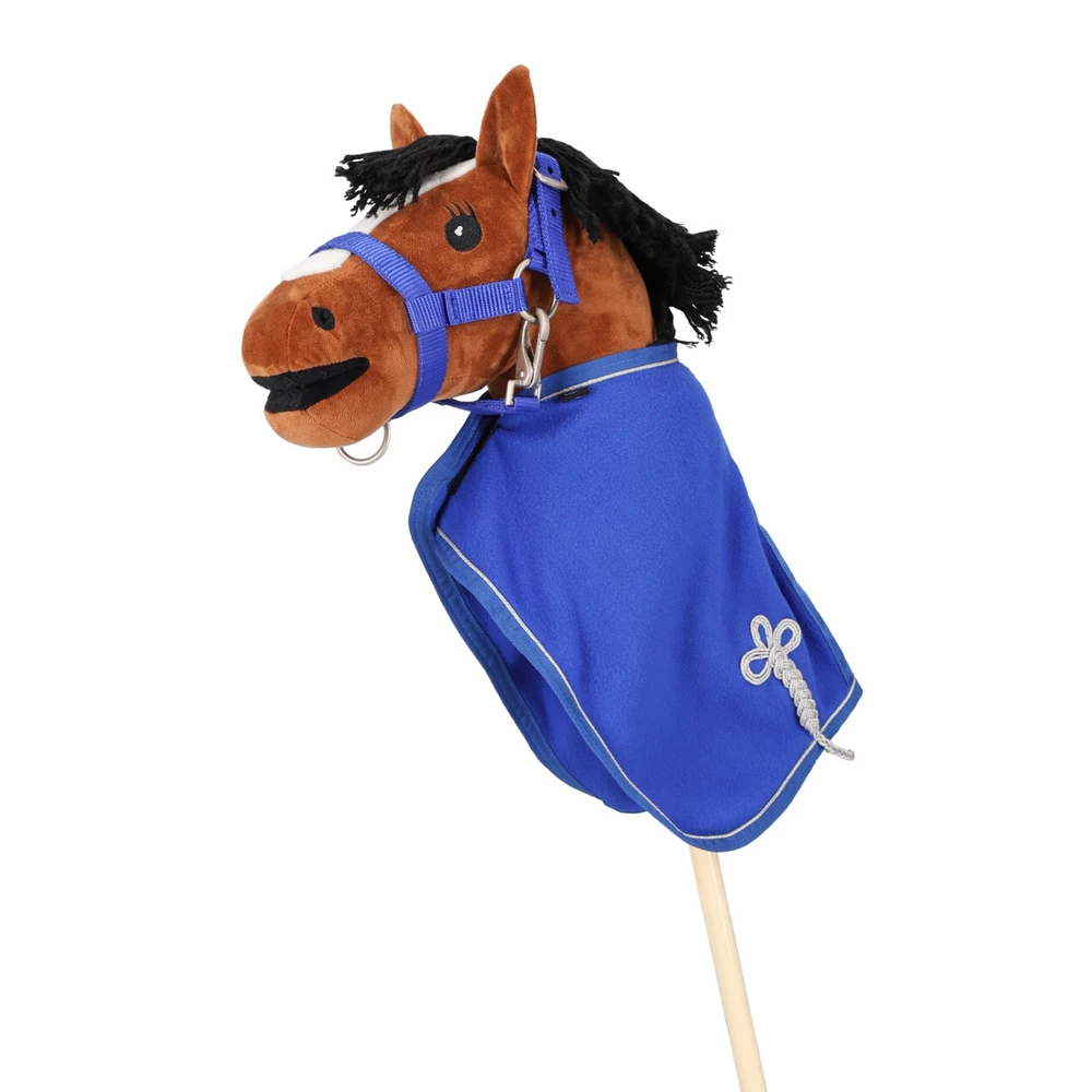 QHP Fleece rug Hobby horse - Cobalt blue in Cobalt Blue