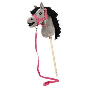 QHP Head collar set Hobby horse - Fuchsia in Fuchsia