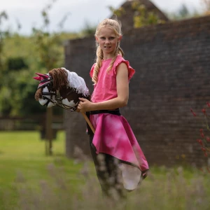 QHP Exercise rug Hobby horse - Fuchsia in Fuchsia