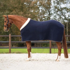QHP Wool rug Deluxe - Navy in Navy