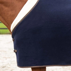 QHP Wool rug Deluxe - Navy in Navy