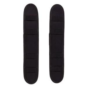 QHP Leg cord protection (2-pack) - Black in Black