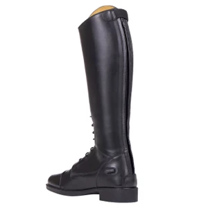 QHP Riding boot Jaimy Junior wide - Black in Black
