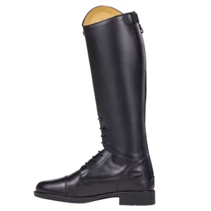 QHP Riding boot Jaimy Junior wide - Black in Black