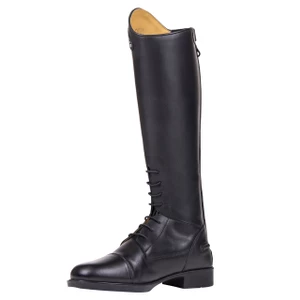 QHP Riding boot Jaimy Junior wide - Black in Black