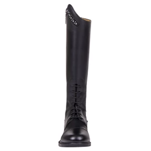 QHP Riding boot Jaimy Junior wide - Black in Black