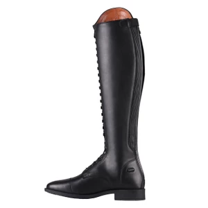 QHP Riding boot Hailey Junior tall - Black in Black