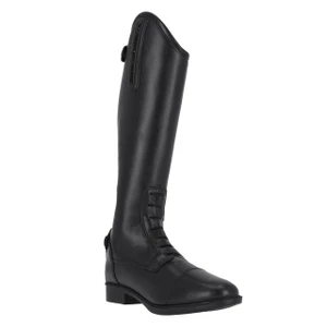 QHP Riding boot Jessy Junior wide - Black in Black