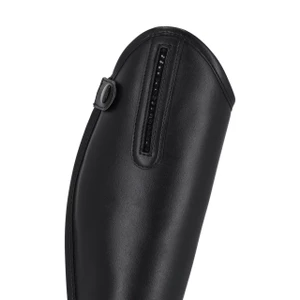 QHP Riding boot Jessy Junior wide - Black in Black