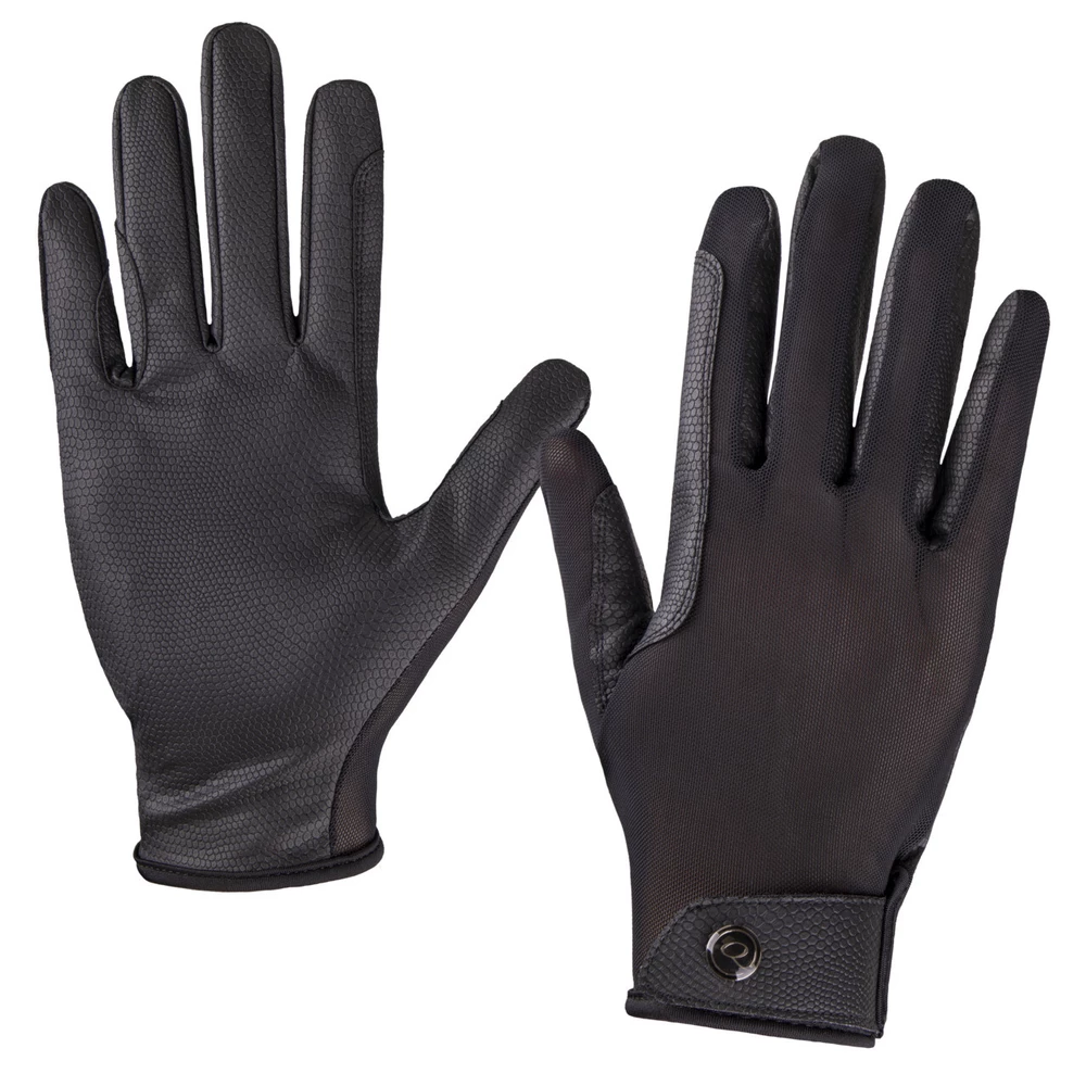 QHP Glove Solares - Black in Black