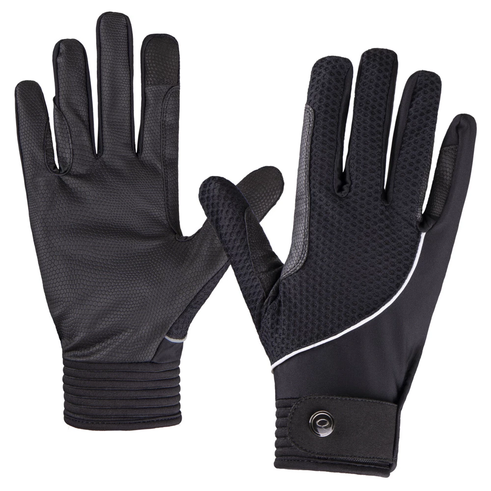 QHP Glove Air-flow - Black in Black