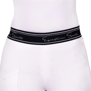 QHP Riding tights Eden Competition full grip - White in White