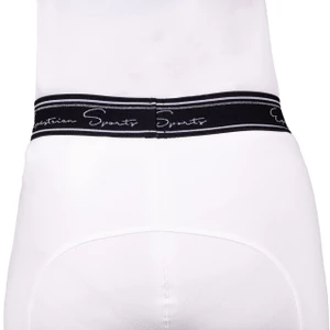 QHP Riding tights Eden Competition full grip - White in White