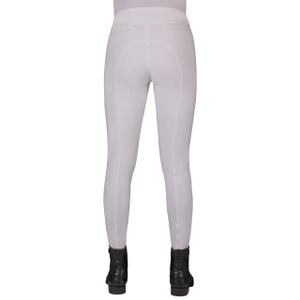 QHP Riding tights Kae leg grip - White 