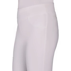 QHP Riding tights Kae leg grip - White in White
