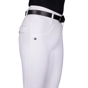 QHP Riding tights winter Juliet full grip - White in White