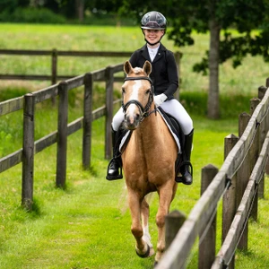 QHP Competition jacket Izebel Junior - Black in Black