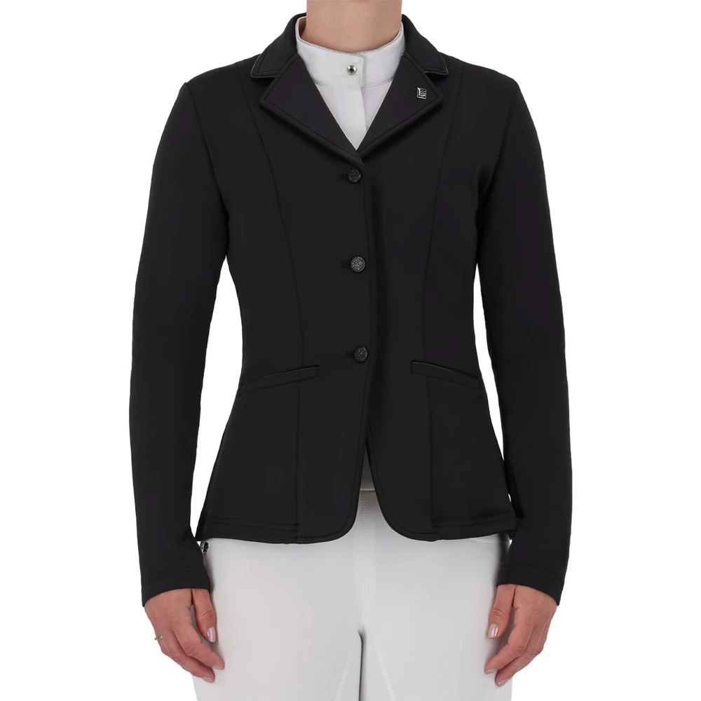 QHP Competition jacket Izebel Junior - Black in Black