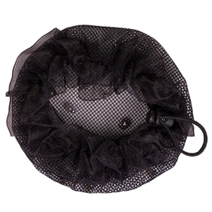 QHP Hair net Twinkle - Black/silver 