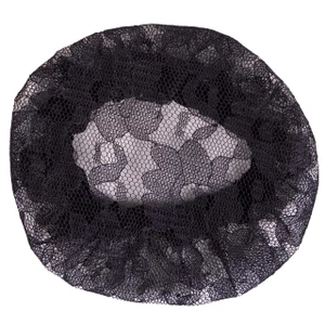 QHP Hair net Lace - Black in Black