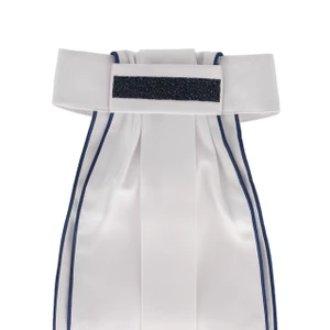 QHP Stock tie Miyah - White/navy 