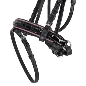 QHP Bridle Bixie - Pink in Pink