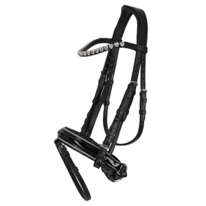 QHP Bridle Bixie - Silver in Silver