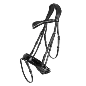 QHP Bridle Skye - Black in Black