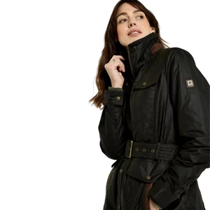 Dubarry Of Ireland Gandon Women's wax cotton coat - Verdigris in Verdigris