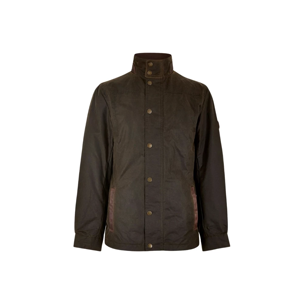 Dubarry Of Ireland Carrickfergus Waxed Jacket - Olive in Olive