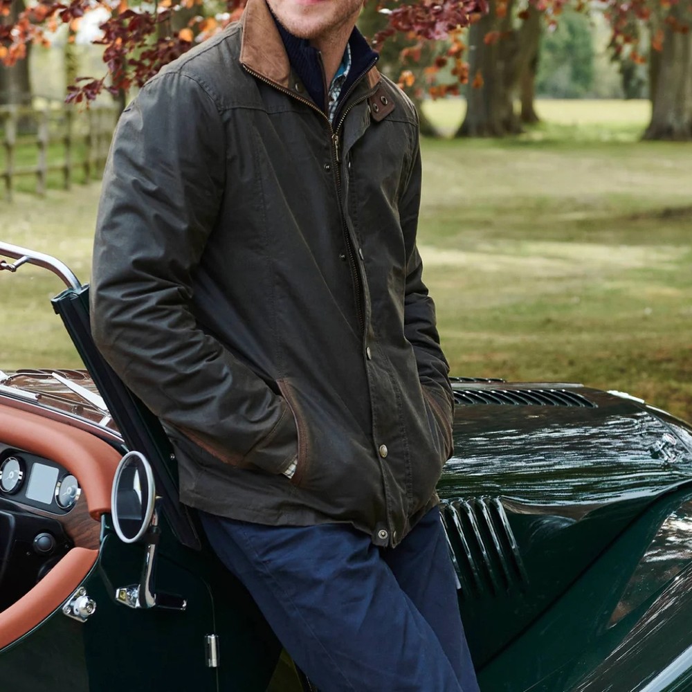 Dubarry Of Ireland Carrickfergus Waxed Jacket - Olive 