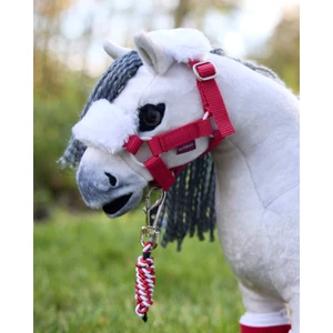 LeMieux Toy Pony Christmas Headcollar & Leadrope  - Red 