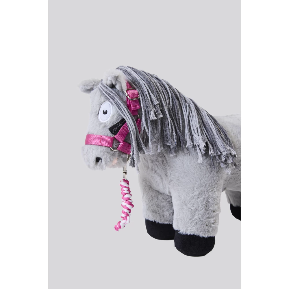 Crafty Ponies Horseware Headcollar & Leadrope - Witney Pink in Witney Pink