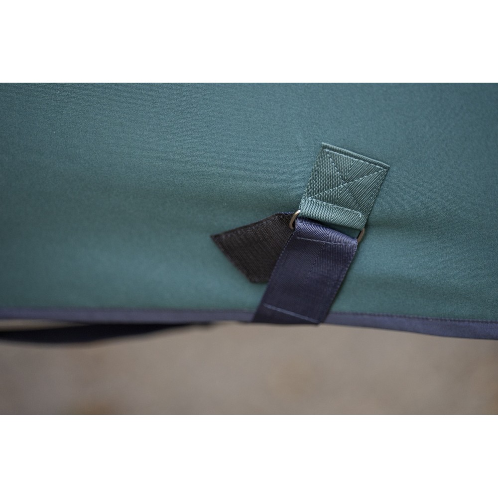 Horseware Amigo Amigo Jersey Cooler - Dynasty Green/Navy & Silver 