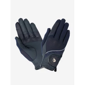 LeMieux Crystal Gloves  - Navy in Navy