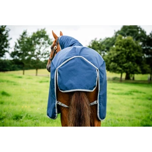 Horseware Amigo Amigo Ripstop 900D Turnout 200g - Navy/Titanium Grey in Navy/Titanium Grey