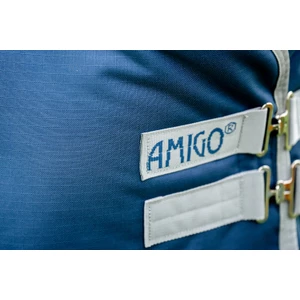 Horseware Amigo Amigo Ripstop 900D Turnout 200g - Navy/Titanium Grey in Navy/Titanium Grey