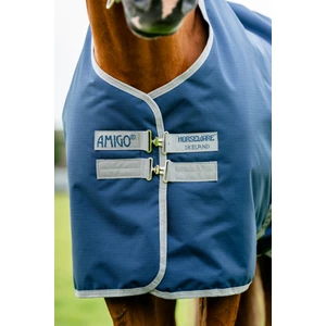 Horseware Amigo Amigo Ripstop 900D Turnout 200g - Navy/Titanium Grey in Navy/Titanium Grey