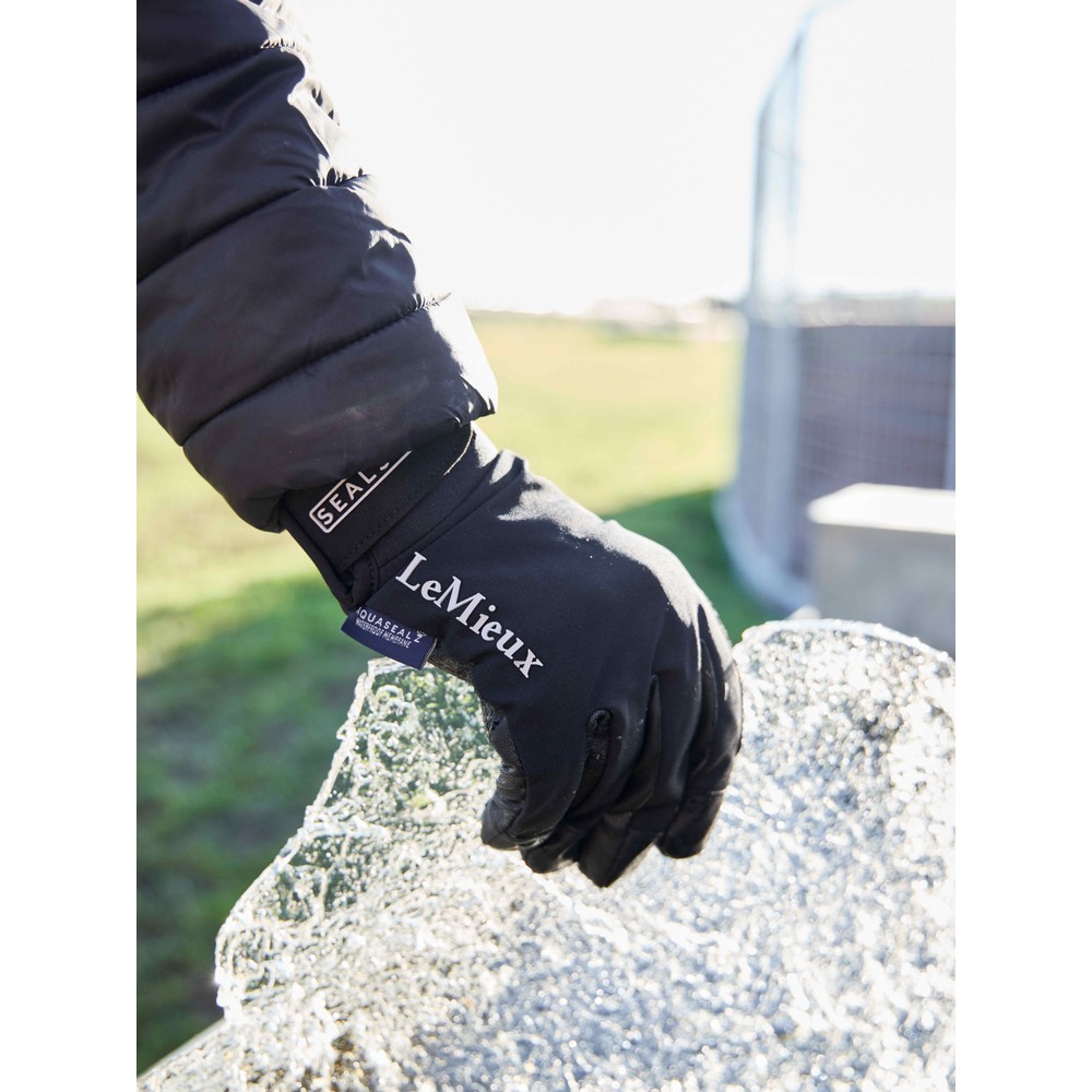 LeMieux x Sealskinz Waterproof Glove  - Black 