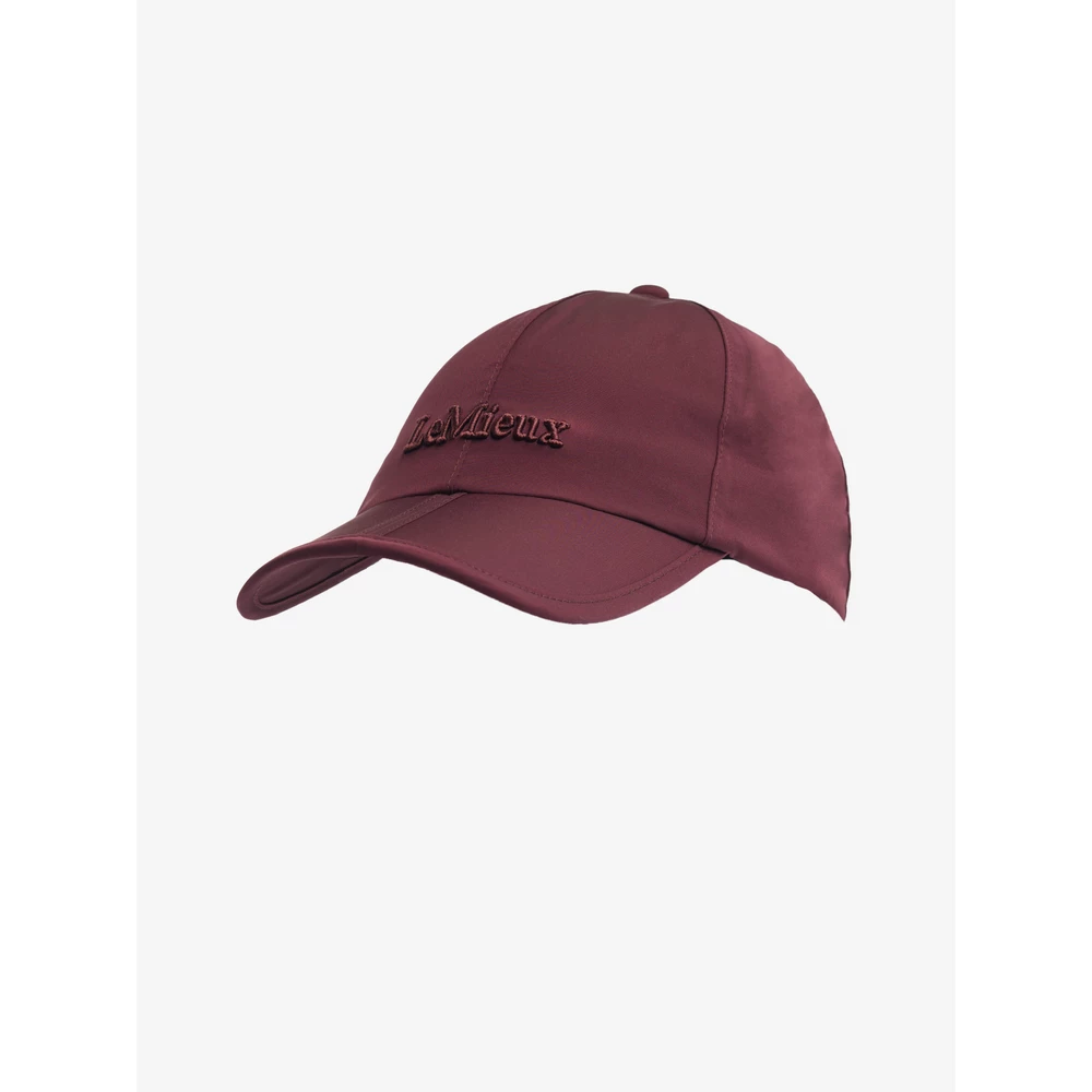 LeMieux x Sealskinz Waterproof Foldable Peak Cap  - Burgundy in Burgundy