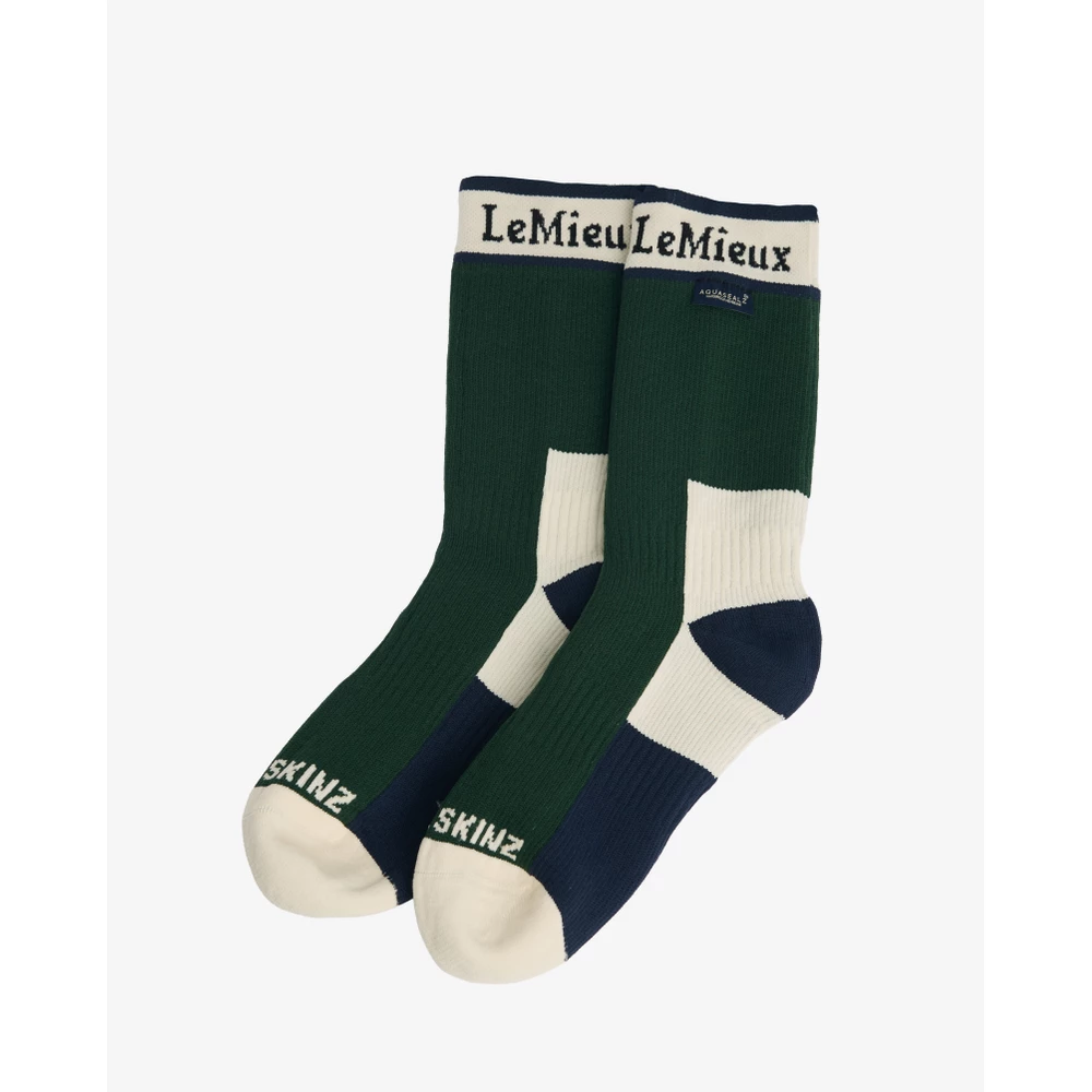 LeMieux x Sealskinz Waterproof Socks  - Green in Green