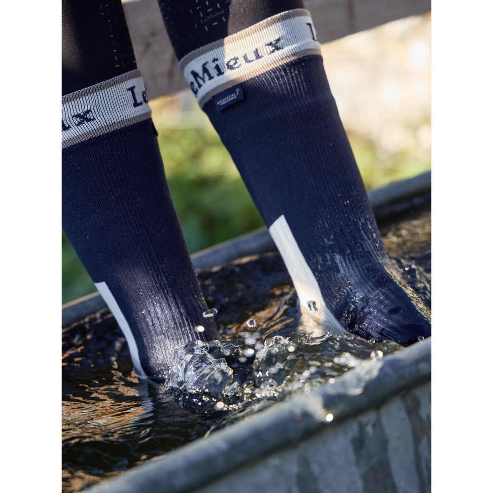 LeMieux x Sealskinz Waterproof Socks  - Navy 
