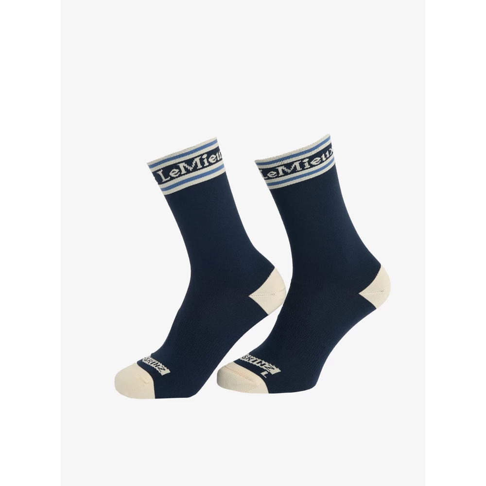 LeMieux x Sealskinz Anti-Blister Socks  - Navy in Navy