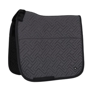 QHP Saddle pad Sensisoft - Grey in Grey